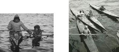 historia de la pala groenlandesa. Nautilus Kayaks